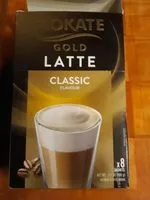 Mängden socker i Gold latte classic