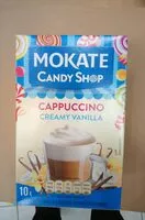 Mängden socker i Mokate candy shop creamy vanilla