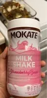 Mängden socker i Mokate Strawberry Boost Milkshake