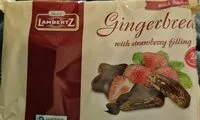 Mängden socker i Gingerbread with strawberry filling