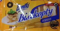 Mängden socker i Biszkopty Deserowe