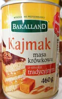 Mängden socker i Bakalland Kajmak Masa Krówkowa o Smaku Tradycyjnym