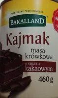 Mängden socker i Kajmak masa krówkowa o smaku kakaowym