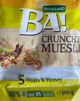 Mängden socker i crunchy muesly