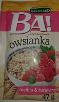 Mängden socker i Owsianka z maliną i żurawiną