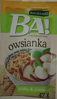 Mängden socker i Owsianka z jabłkiem i cynamonem