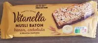 Musli Baton banan, czekolada