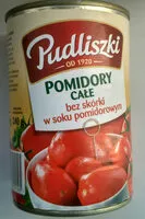 Mängden socker i Pomidory całe