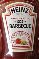 Mängden socker i Sos Barbecue. Sos do grilla z cebulą i papryką