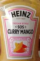 Mängden socker i Sos curry mango