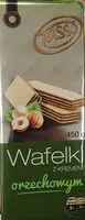 Mängden socker i Wafelki z kremem orzechowym
