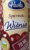 Mängden socker i Syrop wysokosłodzony o smaku wiśnia