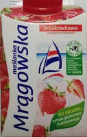 Mängden socker i Maślanka truskawkowa