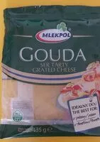Mängden socker i Gouda grated cheese