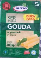 Mängden socker i Ser gouda w plastrach