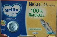 Mängden socker i Omogeneizzato Nasello e verdure