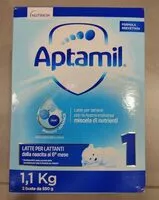Mängden socker i Aptamil 1 Danone