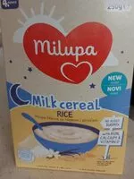 Mängden socker i Milupa Milk Cereal Rice