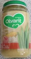 Mängden socker i Olvarit groene boontjes ham rijst