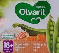Mängden socker i Petits pois dinde riz