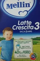 Mängden socker i mellin latte crescita 3