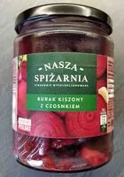 Mängden socker i Burak kiszony z czosnkiem