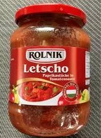 Mängden socker i Letscho