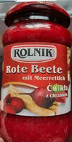 Mängden socker i Rote Beete mit Meerrettich