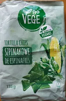 Mängden socker i Tortilla Chips Szpinakowe