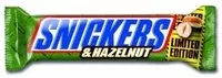 Mängden socker i Snickers & Hazelnut (Limited Edition)