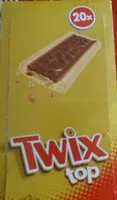 Mängden socker i Twix top