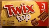 Mängden socker i Twix Top