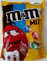 Mängden socker i m&m's Mix