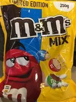 Mängden socker i M&M's mix
