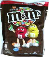 Mängden socker i M &M'S Choco 330G
