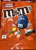 Mängden socker i M&m's crunchy caramel