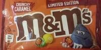 Mängden socker i M&M's Crunchy Caramel
