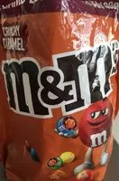 Mängden socker i M&M's crunchy caramel