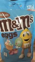 Mängden socker i M&m's eggs