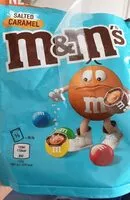 Mängden socker i M&M's Salted caramel