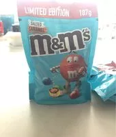 Mängden socker i M&M'S salted caramel