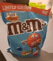 Mängden socker i M&M'S Salted Caramel