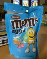 Mängden socker i M&M's eggs