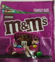 Mängden socker i Mnms brownie 310g