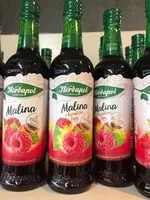 Mängden socker i Syrop malina - kwiat lipy