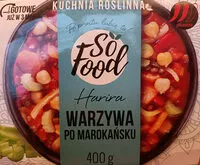 Mängden socker i Harira warzywa po marokańsku