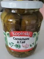 Mängden socker i Cornichons à l'ail