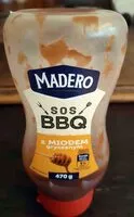 Mängden socker i Sos BBQ z miodem gryczanym