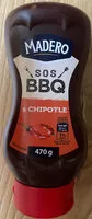 Mängden socker i Sos BBQ z chipotle