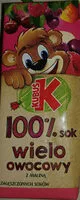 Mängden socker i Sok wieloowocowy z zagęszczonych soków.